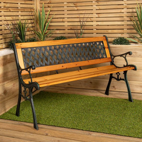 Garden bench best sale table b&q