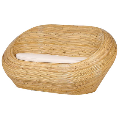 2 Seater Sofa 2 Seater Rattan Natural MAIORI - 4