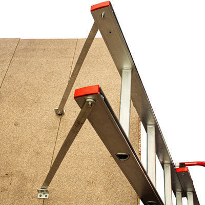 2 Section Aluminium Sliding Loft Ladder - 7