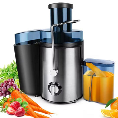 2 Speed Centrifugal Juicer with Wide Feed Chute 500ML Capacity for ...