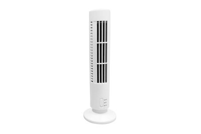 2 Speed Office Home Air Cooling Tower Fan - White