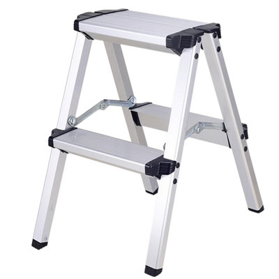 2 Step Folding Aluminium Step Ladder