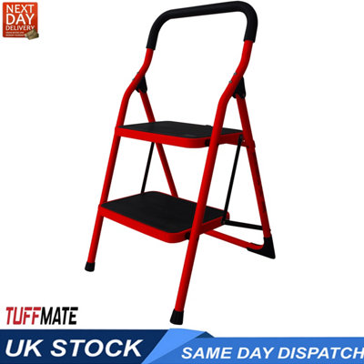 2 Step Portable Step Ladder TUFFMATE