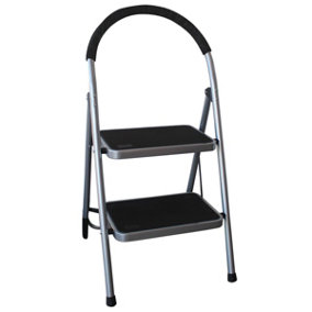 2 Step Tread Folding Household Step Ladder Lightweight Safety
