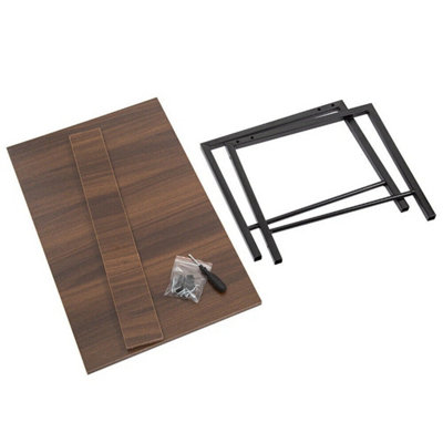 2-Tier Tabletop Storage Shelf Home Office Desktop Organizer Rack