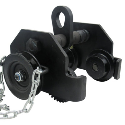 2 Ton 6 Metre Geared Trolley - Lifting Beam Hoist Girder Travel ...