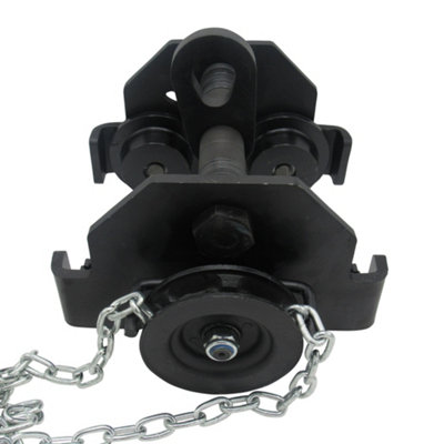 2 Ton 6 Metre Geared Trolley - Lifting Beam Hoist Girder Travel ...
