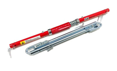 2 Tonne Ton Recovery Tow Bar Towing Pole Spring Damper Car Van Heavy Duty