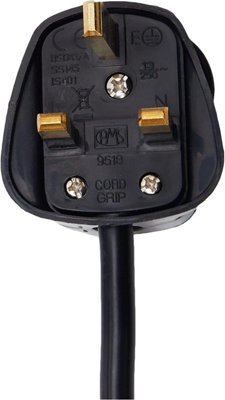 2 Way 5m Extension Reel Heavy Duty Cassette Lead Cable Mains Socket 10a Metre - 6