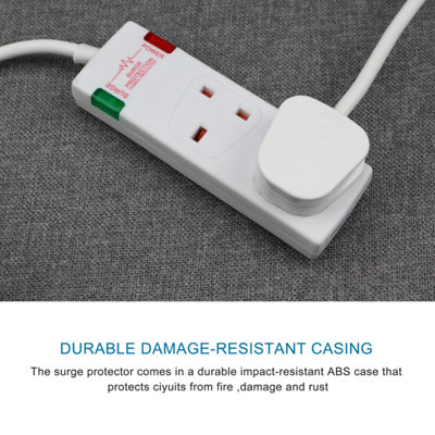 2 Way Socket with Cable 3G1.25 - 6
