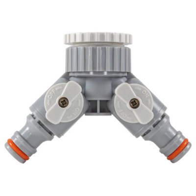 2-Way Tap Connector With Valves 1