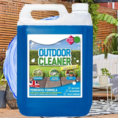 2 x 2.5 Litre Ready To Use Outdoor Cleaner For Paths, Patios, Driveways ...