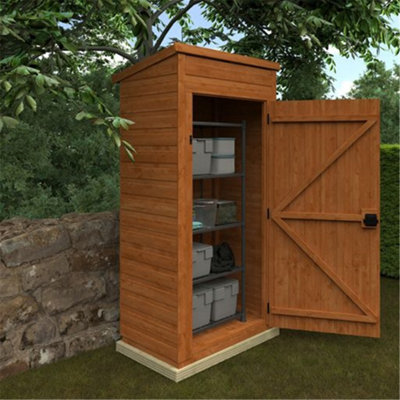 2 x 3 (0.6m x 0.98m) Wooden PENT Tool Tower (12mm Tongue and Groove Floor and PENT Roof) (2ft x 3ft) (2x3)