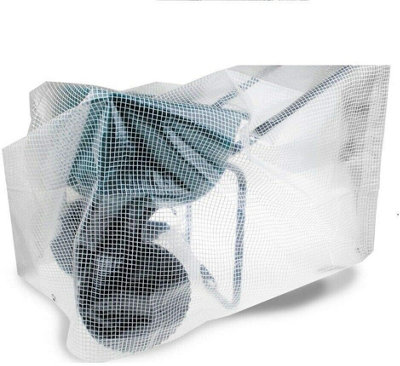 2 x 3 m Heavy-Duty Tarpaulin Cover - Clear 100GSM - Waterproof - 4