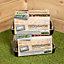 2 x 38cm Unheated Seed Starter Trays Grostart Midi Propagators Indoor Seedling Planters