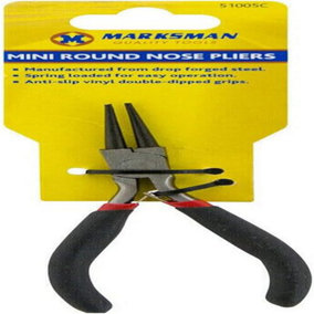 2 X 4.5" Mini Needle Round Nose Pliers Craft Jewellery Grip Handles Tool Craft