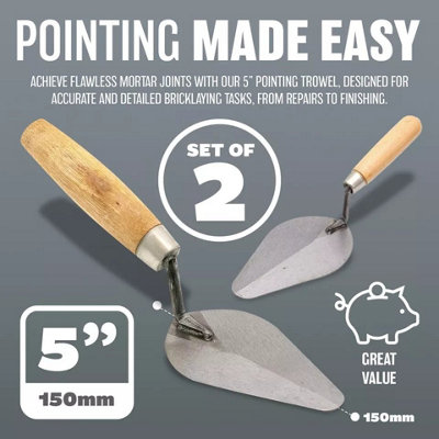 Bricklaying Using The Brick Jointer Trowel Royalty-Free Stock Image - View #9