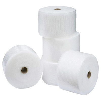 2 x 500mm x 100m Small Bubble Wrap Rolls For House Moving Packing Shipping & Storage