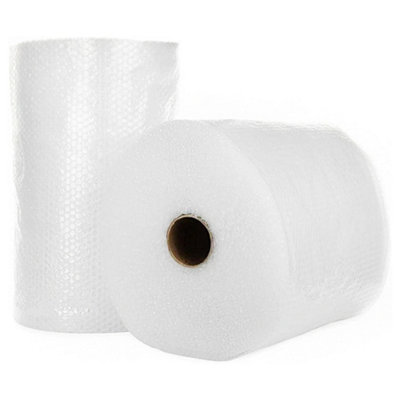 2 x 500mm x 100m Small Bubble Wrap Rolls For House Moving Packing Shipping & Storage