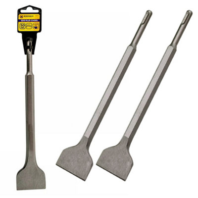 2 X 50Mm Sds Plus Chisel Drill Bit Rotary Hammer Bits Masonry Drilling Tool Diy