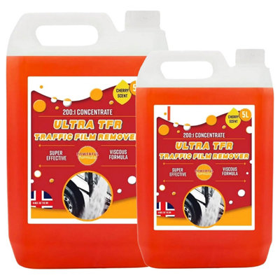 2 x 5L Traffic Film Remover Ultra TFR Car Detailing & Cleaning Pre Wash Spray Cleaner