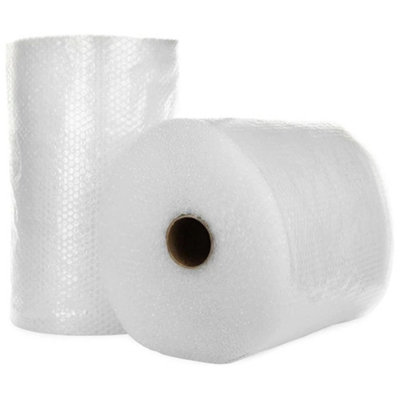 2 x 750mm x 100m Small Bubble Wrap Rolls For House Moving Packing ...