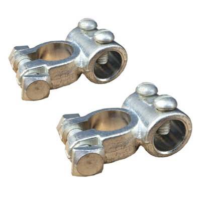 2 x Battery Terminals Pair of Positive and Negative for 14mm² to 70mm² ...