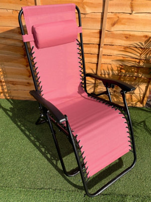 Pink zero best sale gravity chair