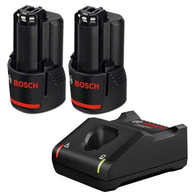 2 x Bosch Professional 12V 6.0Ah Lithium-ion Batteries not 4,0ah