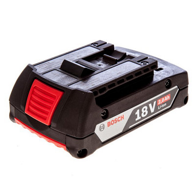 2 x Bosch GBA 18 V 2.0 Ah 1600Z00036 18v 2.0ah Cool Pack Lithium Ion Battery - 3