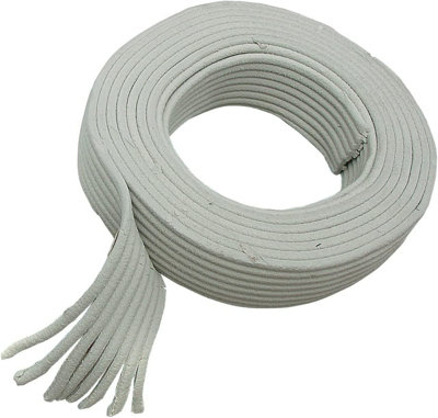 2 x Caulk Rope Draught Excluder Rolls - 26m Self Adhesive Re-Usable Builders Caulk for Sealing Gaps in Doors & Window Frames - 2