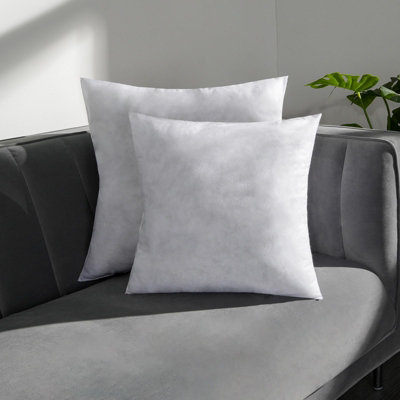2 x Cushion Fillers Hollowfibre Inner Insert Pads