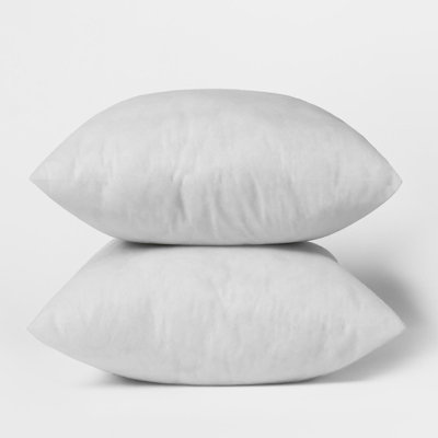 2 x Cushion Fillers Hollowfibre Inner Insert Pads - 4