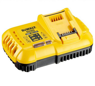 2 x Dewalt DCB547 18v / 54v XR Flexvolt 9.0ah Battery + DCB118 Fast Charger - 4