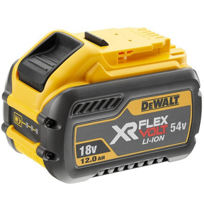 2 x Dewalt DCB548 18v / 54v XR Flexvolt 12.0ah Battery +DCB118 Flev Volt Charger