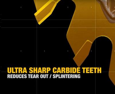 2 x Dewalt DT10304 Corded Circular Saw Blades 190 x 30mm x 24 Tooth Extreme