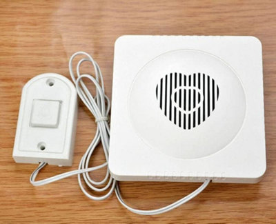 2 X Door Bell Wired Chime House Speaker Easy Fit Push Battery Operated Home New - 5