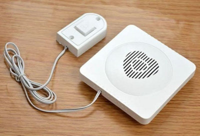 2 X Door Bell Wired Chime House Speaker Easy Fit Push Battery Operated Home New - 6