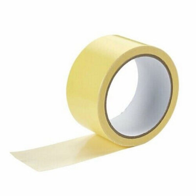 2 X Double Sided Carpet To Floor Tape Adhesive Strong Sticky Rug 48mm X 10m New