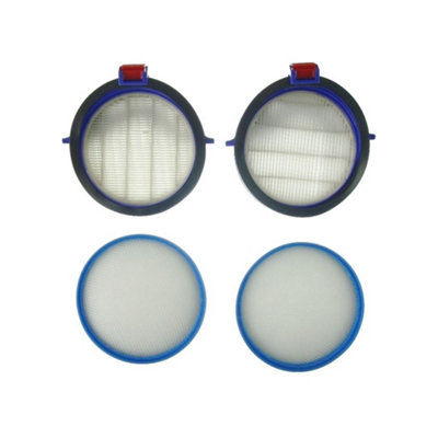 2 x Dyson DC25 and DC25i Pre Motor and Post Motor Filter Set by Ufixt - 5