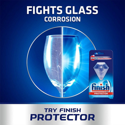 2 x Finish Glass & Dishwasher Protector 30g