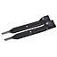 2 x Flymo Lawnmower Metal Blade - 32cm (13") FLY046 by Ufixt