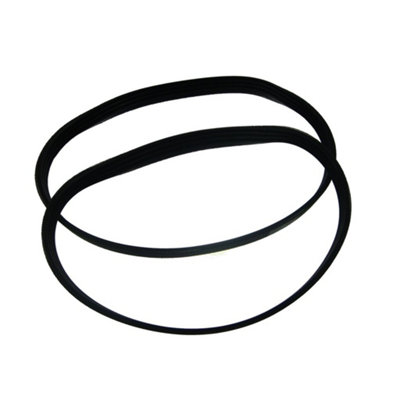 2 x Flymo Lawnmower Poly V Drive Belt FLY056 FL267 by Ufixt