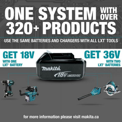 Genuine Makita 18V 5.0Ah Li-Ion Battery BL1850B