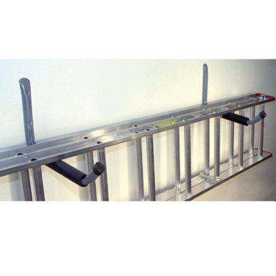 2 x Giant Heavy Duty Padded Storage Hooks 370mm Wall Mounted - 4