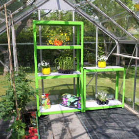 2 x Greenhouse Water-Resistant Racking