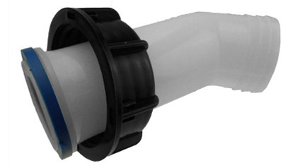 2 x IBC Water Tank S60X6 Drain Spout with 2