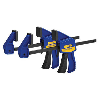 2 x Irwin Quick Grip 6" Inch 150mm Mini Trigger G Clamp Q/G5462QCN T5462EL7