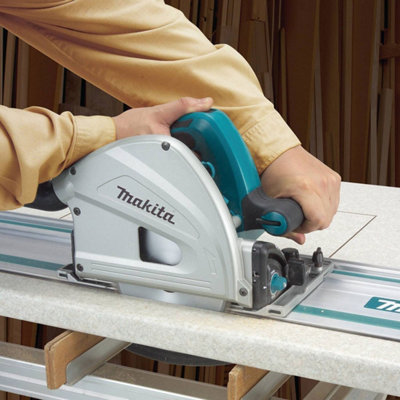 2 x Makita Plunge Saw Guide Rail 1.5m 55" For SP6000 SP6000K1 + Rail Connectors - 5