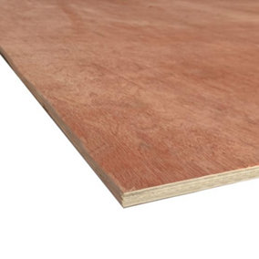 2 x  Marine Exterior Plywood Board Sheet 12mm - 6ft x 2ft plyh